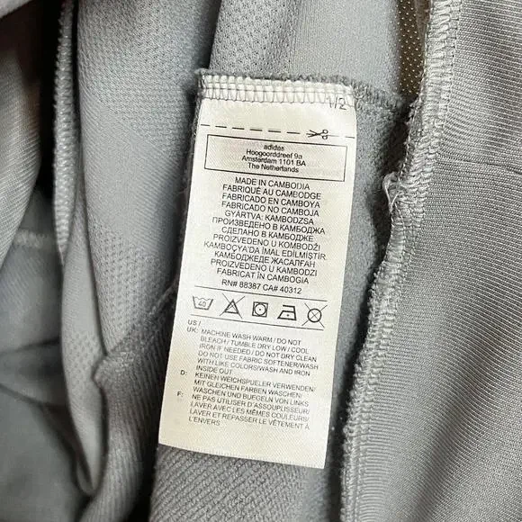 Adidas 3ssb warm up hoodie gray Aeroready Rare Exclusive Men’s size 2XL - Picture 6 of 12